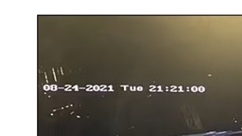 Accidente captado en cámara de seguridad en Brooklyn (NYC) 2021.