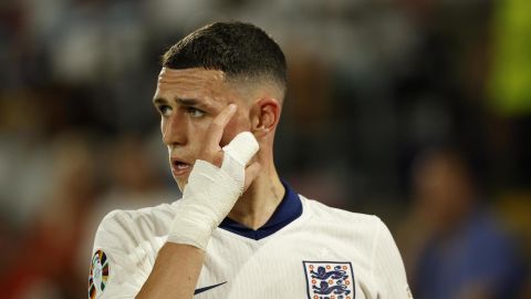 Phil Foden, jugador de Inglaterra.