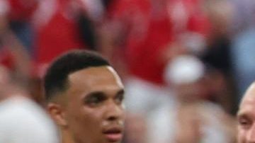 Morten Hjulmand fue el autor del golazo de Dinamarca para empatarle el partido a Inglaterra.