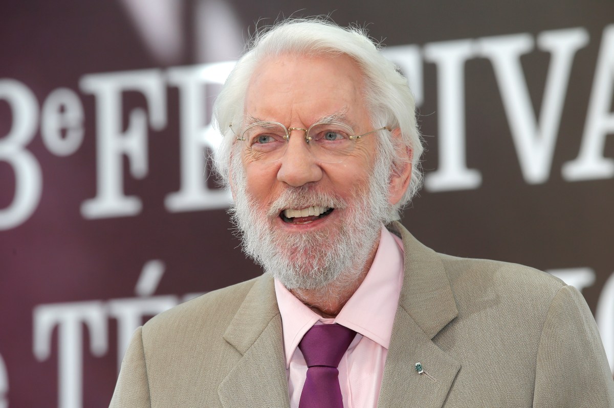 Donald Sutherland diseñó y construyó una casa durante los años 80