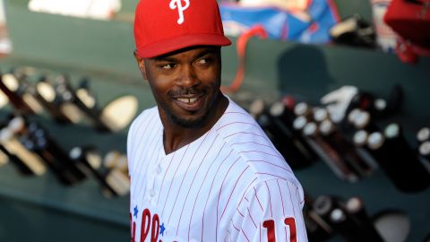 Jimmy Rollins se retiró oficialmente de las Grandes Ligas en 2019.