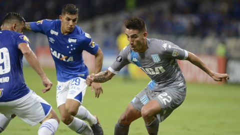 Ricardo Centurion durante su tiempo en Racing.