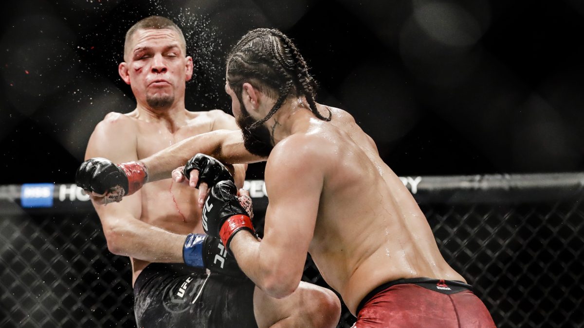 Conferencia de prensa de la pelea entre Nate Díaz-Jorge Masvidal termina en batalla campal [Video]