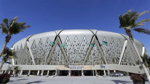 Vista general del King Abdullah Stadium, en Jeddah, Arabia Saudí.