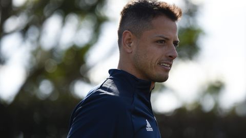 Chicharito Hernández juega actualmente en la Liga MX.
