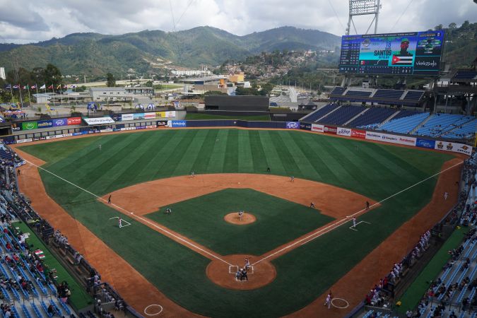Estadio Monumental Simón Bolívar de Caracas.