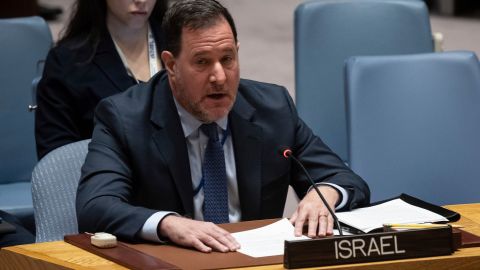 Brett Jonathan Miller, representante permanente adjunto de Israel ante la ONU.