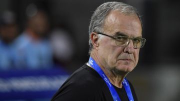 Marcelo Bielsa, el entrenador de Uruguay.