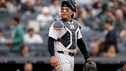 José Treviño durante un encuentro frente a Tampa Bay Rays.