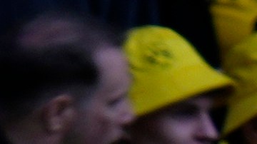 Hinchas del Borussia Dortmund en Wembley.