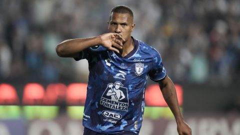 Salomón Rondón, jugador del Pachuca.