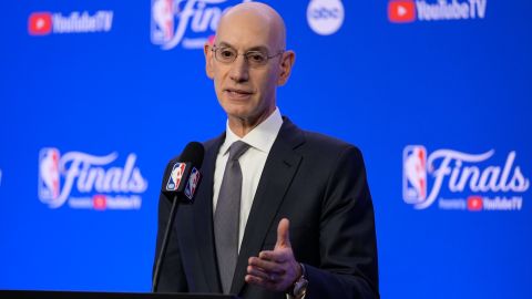 Adam Silver es comisionado de la NBA desde 2014.