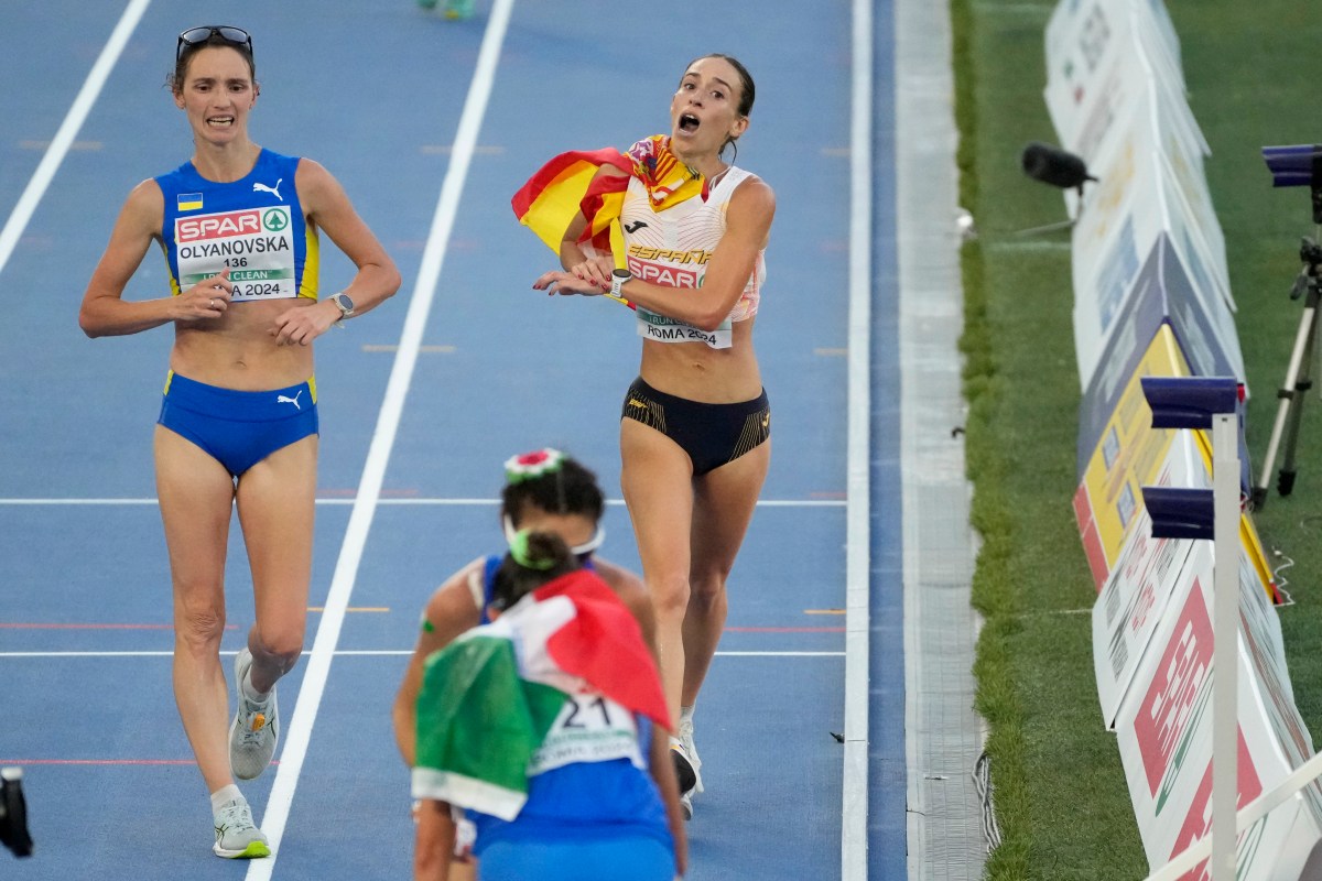 Corredora española celebró antes de tiempo y perdió su chance de medalla en la línea final [Video]