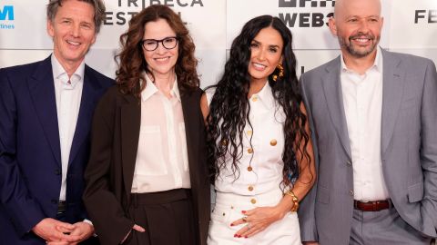 Andrew McCarthy, Ally Sheedy, Demi Moore y Jon Cryer en el Festival de Cine de Tribeca.