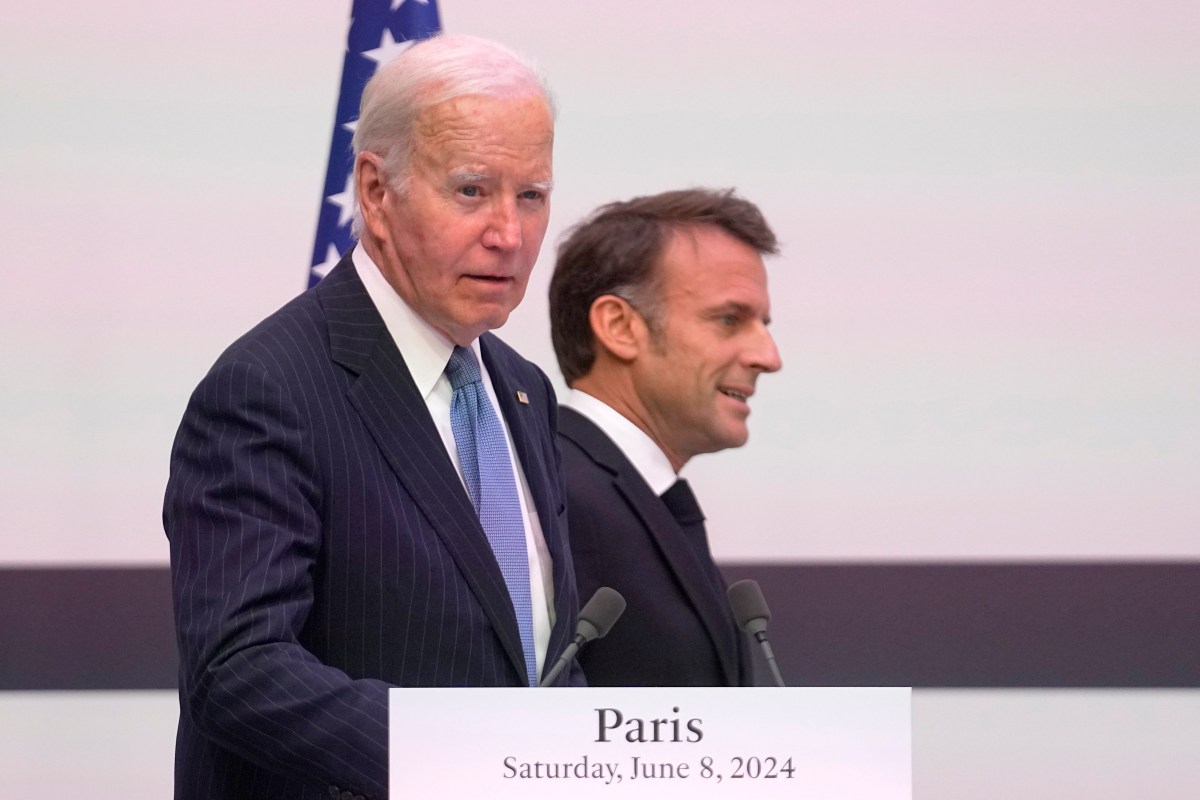 Biden llega a un acuerdo con Macron sobre el uso de activos rusos para ayudar a Ucrania