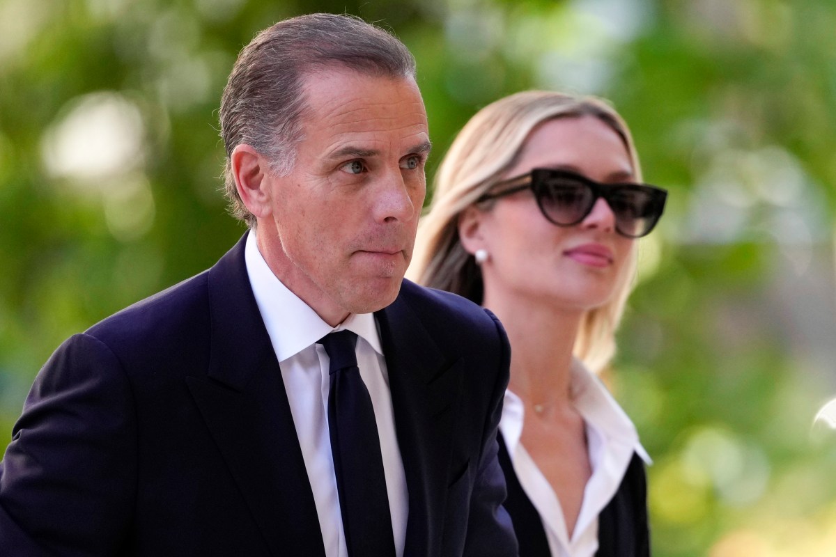 Hunter Biden no testificará en juicio por armas, informan sus abogados en la corte