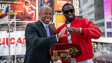 El año pasado, Eric Adams le concedió las llaves de Nueva York a Diddy