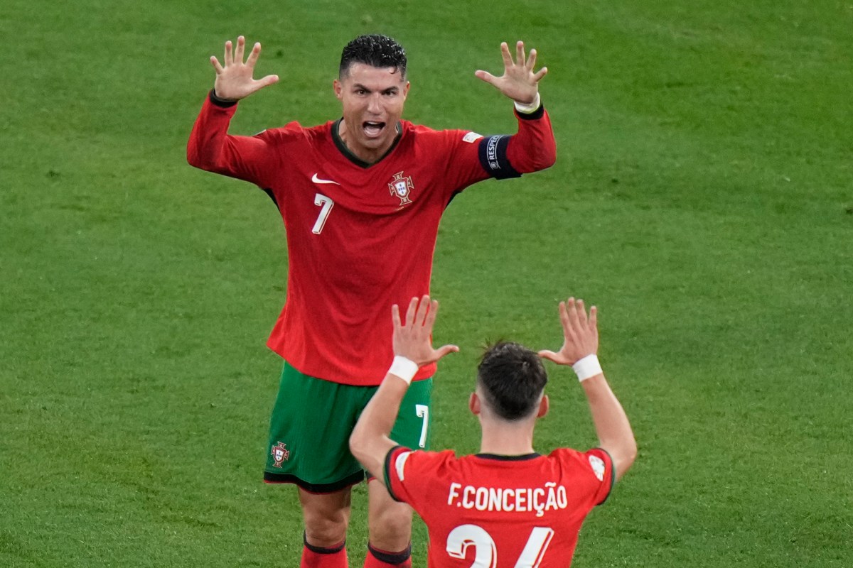 La dos reacciones virales de Cristiano Ronaldo en el triunfo de Portugal ante República Checa [Video]