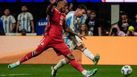 Lionel Messi vs. Canadá en el debut de la Copa América, el pasado 20 de juni.