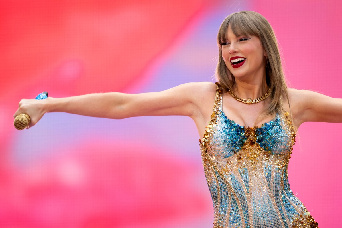 Travis Kelce subió al escenario durante el concierto de Taylor Swift en Londres