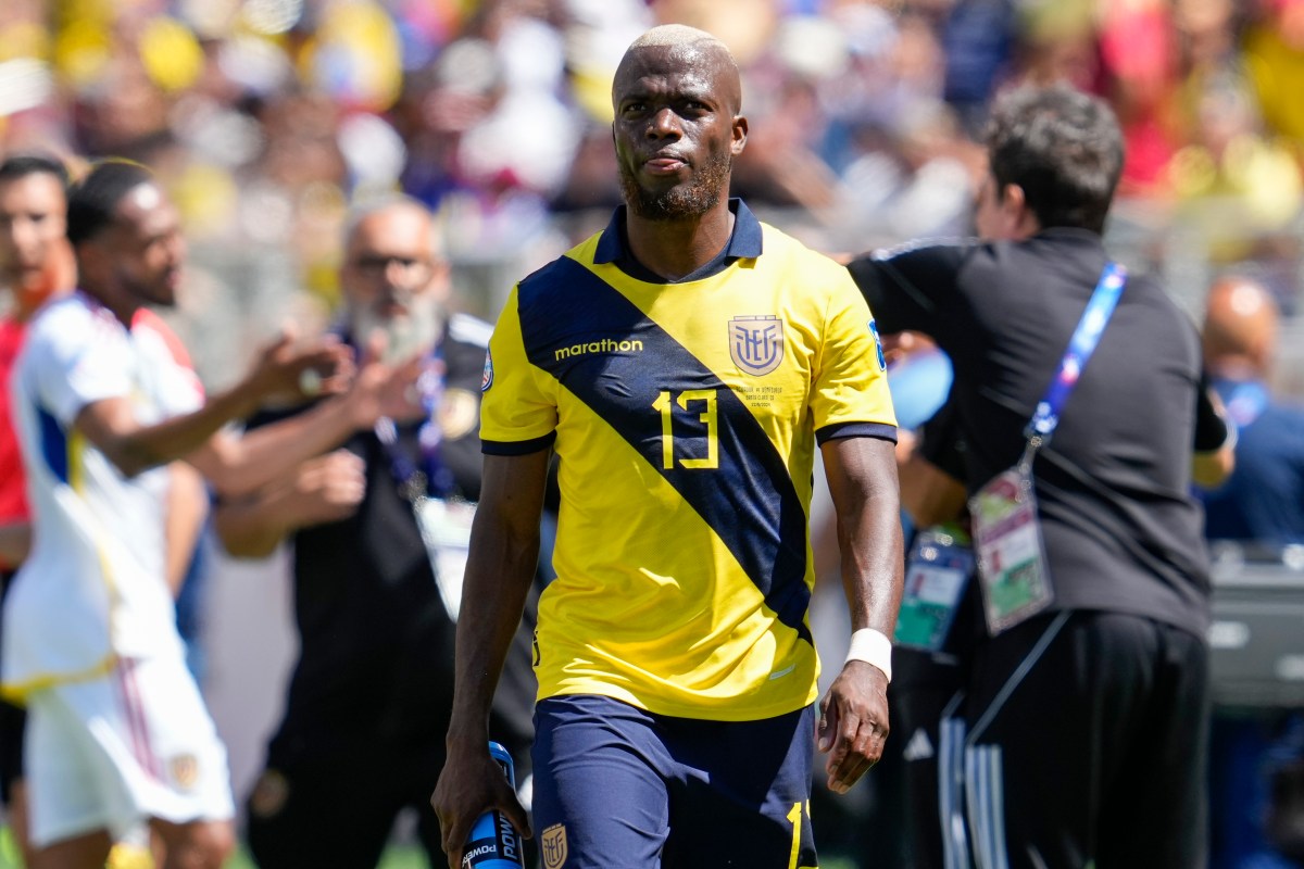 Violenta acción de Enner Valencia a José Martínez provocó primera tarjeta roja de la Copa América