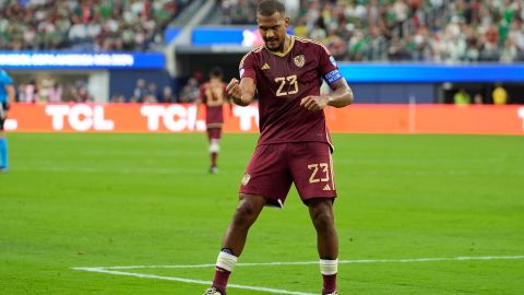 Salomón Rondón es el máximo goleador histórico de la selección venezolana.