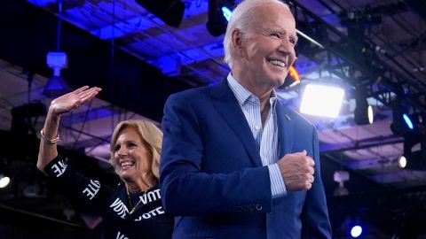 La campaña usó inmediatamente extractos del mitin de Carolina del Norte para promocionar la intervención de Biden en redes sociales.