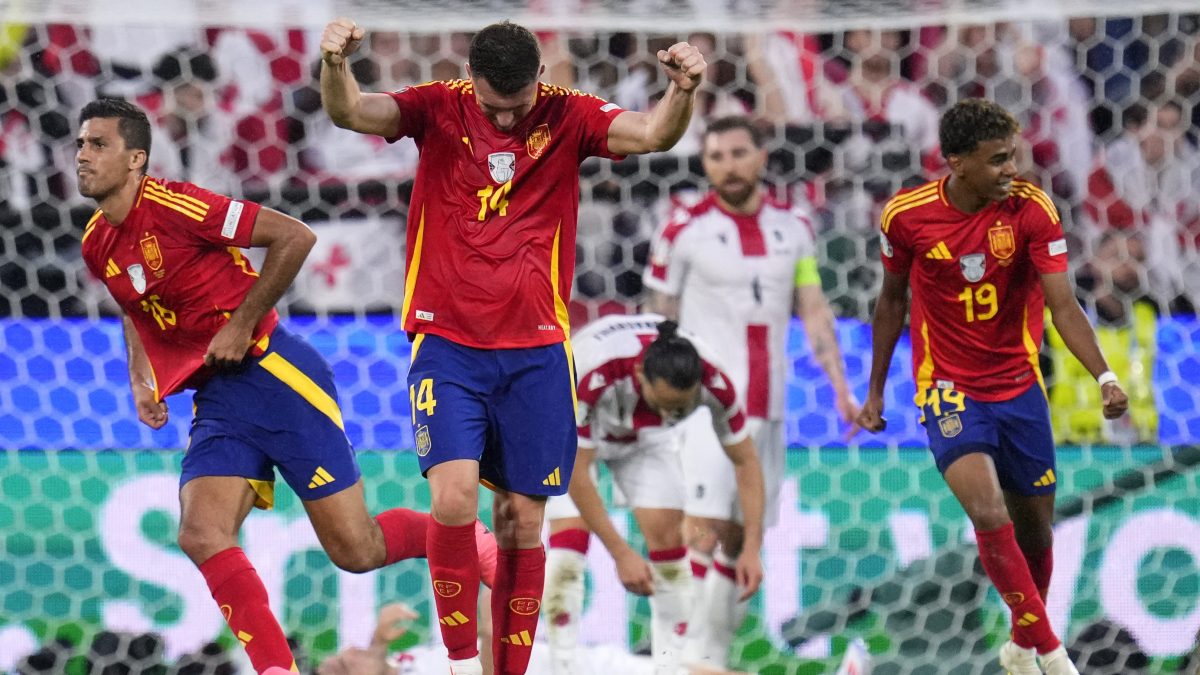 España golea a Georgia y se verá las caras con Alemania en cuartos de final de la Eurocopa 2024