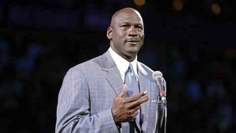 Michael Jordan, leyenda de la NBA.