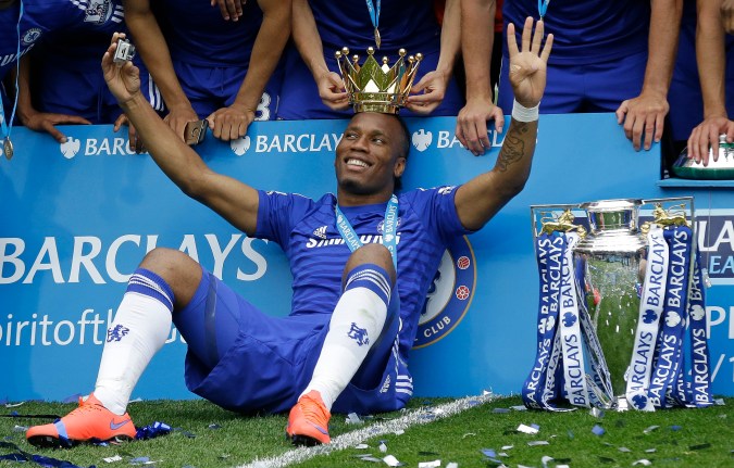 Didier Drogba ganó cuatro Premier League con el Chelsea.