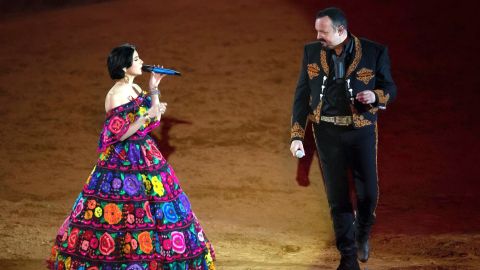 Ángela Aguilar y Pepe Aguilar.