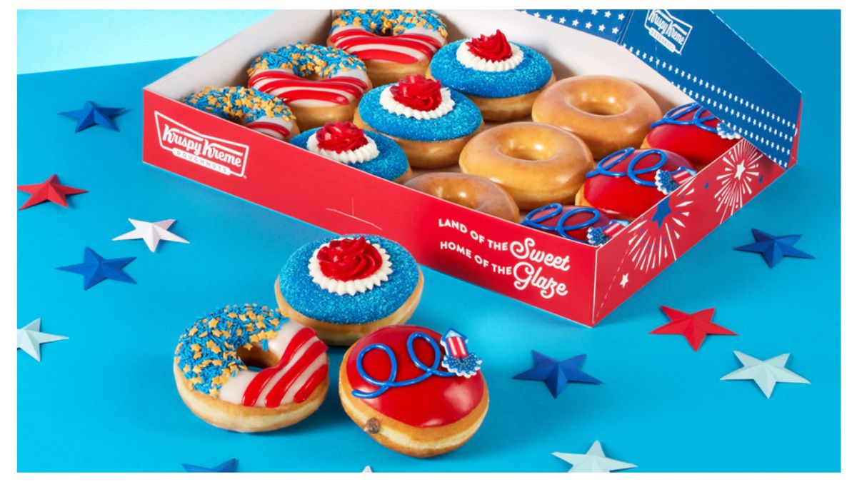 Descubre la nueva colección de Krispy Kreme para celebrar el 4 de julio