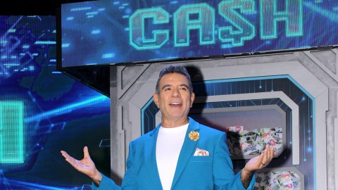 Héctor Sandarti, presentador de televisión.