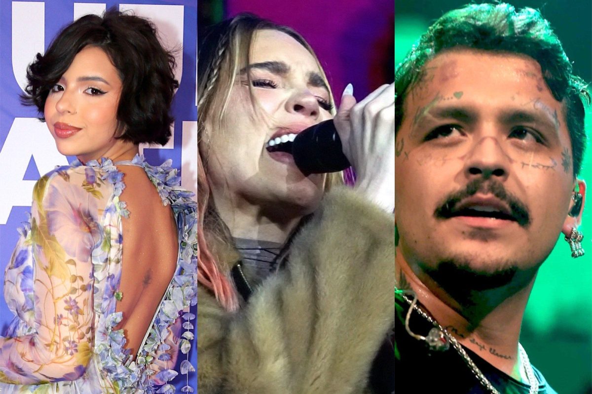 Belinda reacciona al noviazgo de Christian Nodal y Ángela Aguilar, pero después borra el mensaje