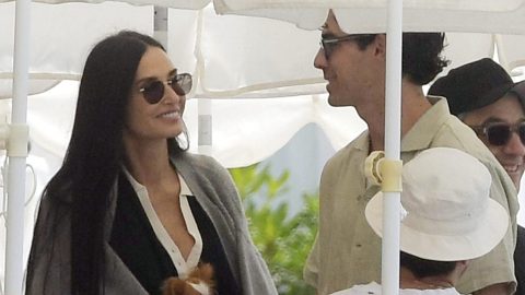 Demi Moore y Joe Jonas.