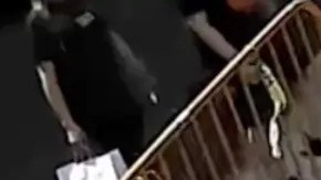 El sospechoso parecía ser un hombre de mediana edad con cabello rubio.