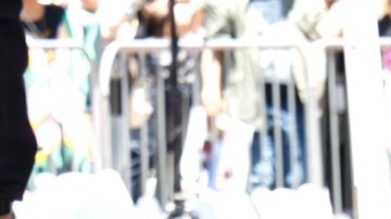 Rosie Rivera en el Paseo de la Fama de Hollywood.