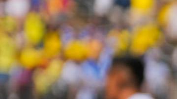 Jeremy Sarmiento de Ecuador celebra un gol ante Honduras este domingo, durante un partido amistoso.