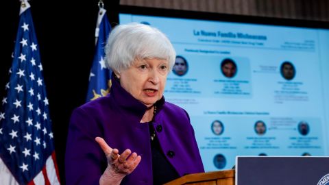 La Secretaria del Tesoro, Janet L. Yellen.