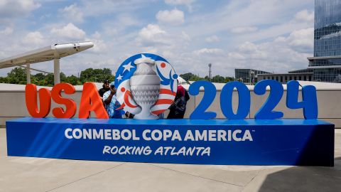 Cartel de la Copa América.