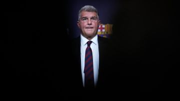 El presidente del FC Barcelona, Joan Laporta, aseguró que el club azulgrana dará "resultados operativos positivos" tras tres años de mandato.