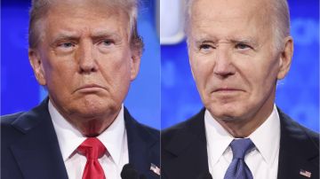 Donald Trump publicó un video tras el debate para burlarse de las caídas y los despistes de Joe Biden