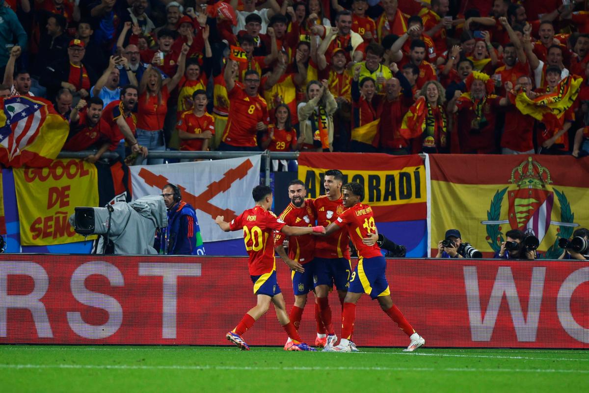 España agobió a Italia y ya está clasificada a los octavos de la Eurocopa 2024