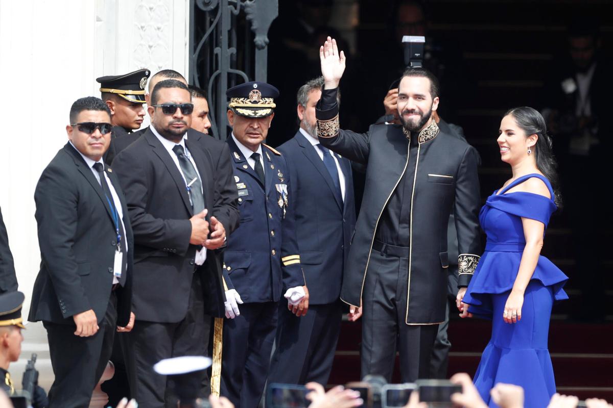 Nayib Bukele se reunió con Donald Trump Jr tras asistir a la investidura presidencial en El Salvador