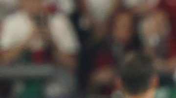 Cristiano Ronaldo durante el partido entre Portugal y Georgia.