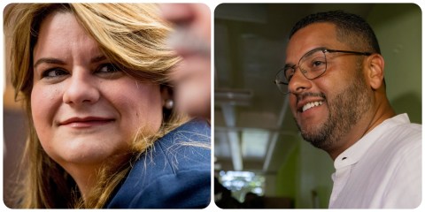 Jenniffer González y Jesús Manuel Ortiz