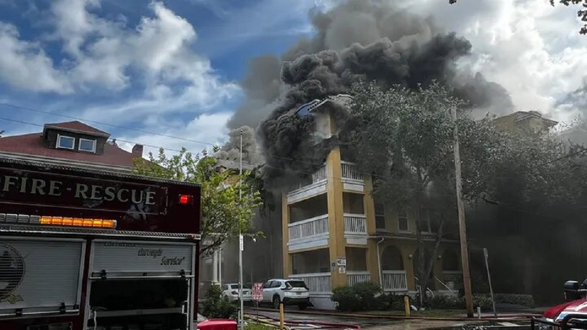 Hispano es arrestado tras tiroteo e incendio masivo en un complejo de apartamentos en Florida