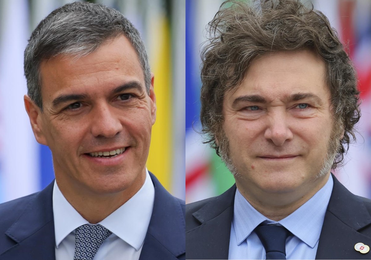Javier Milei y Pedro Sánchez coinciden por primera vez desde la crisis diplomática: ¿qué ocurrió?