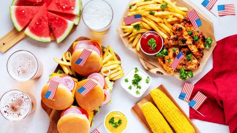 Comidas 4 de julio
