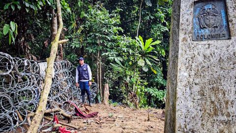 ¿Cómo reaccionó Colombia ante el cierre con alambres de púas de pasos por Darién?